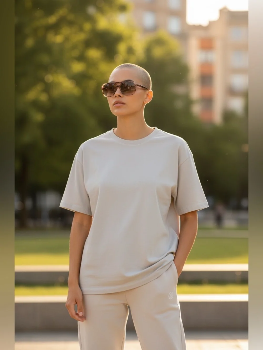Aerie Skinny Oval Sunglasses